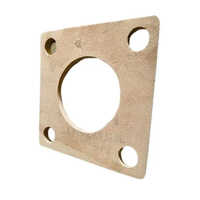 10mm Rubber Cork Frame - Rubber Material, 7 X 7 Inch Size, Light Brown Color | High Efficiency For Industrial Transformer Fitting
