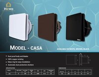 Casa 6 inch Exhaust Fan with Back Shutters