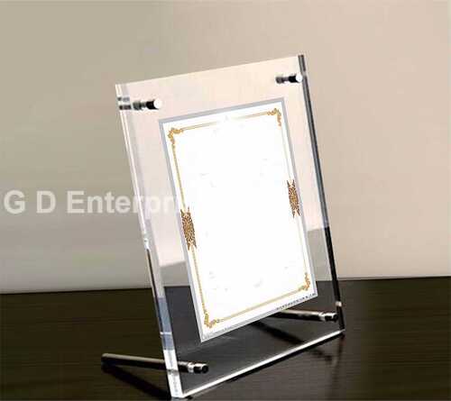 Acrylic photo frame