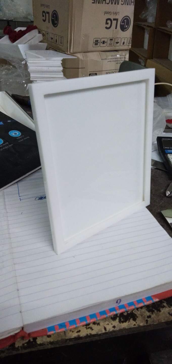 Acrylic milky photo frame