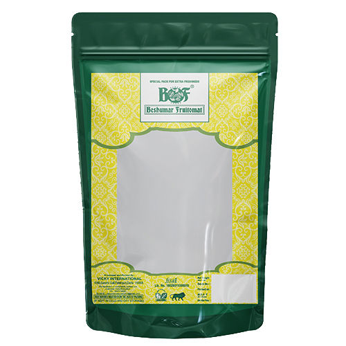 Green And Yellow Packaging Pouch