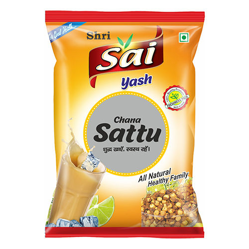 Blue Chana Sattu Packaging Pouch