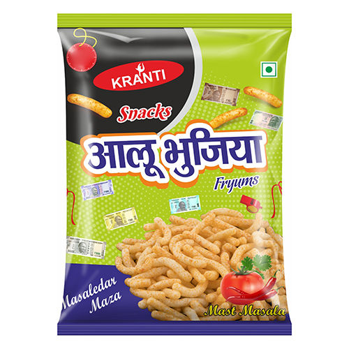 Green Aloo Bhujia Packaging Pouch