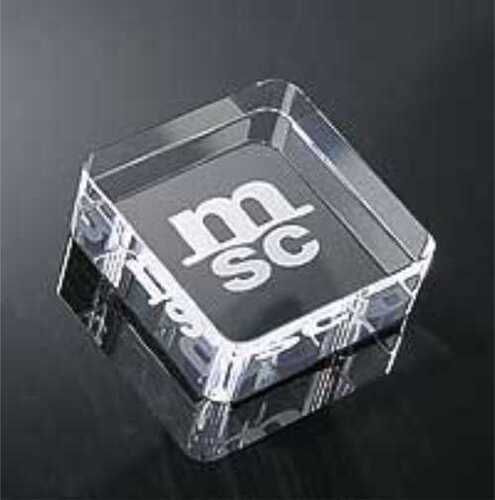 Acrylic square paper weight