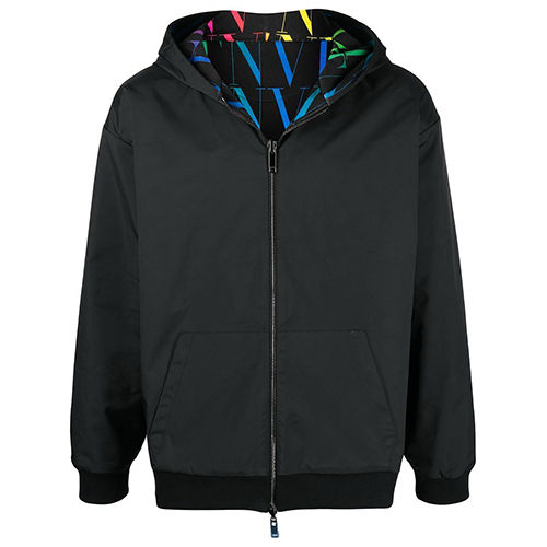 Reversible Zip Hoodie