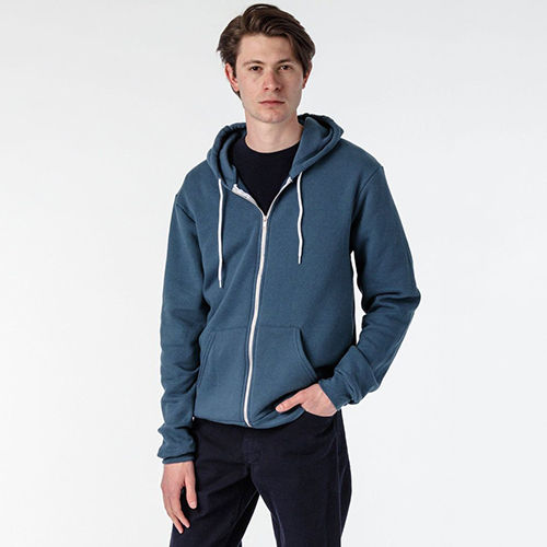 F97 Navy Blue Flex Fleece Zip Up Hoodie