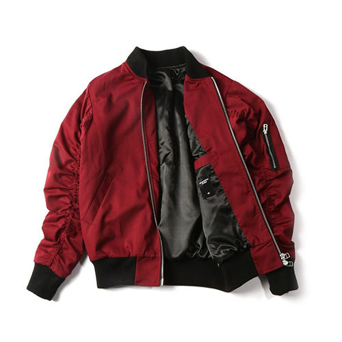 No Fade Fancy Bomber Jacket