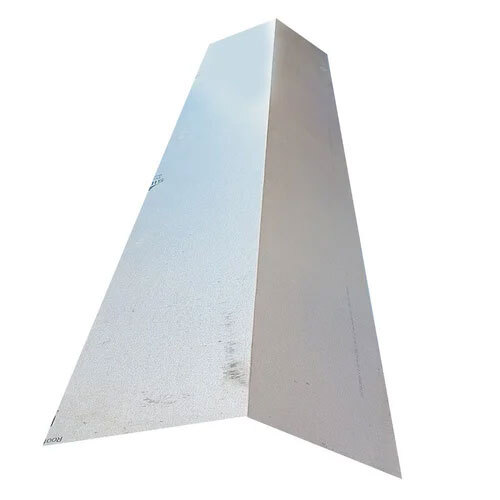 White GI Roofing Ridge