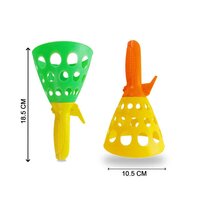 CATAPULT BUTT BALL TOY WIDELY USED BY KIDS AND CHILDRENS FOR PLAYING AND ENTERTAINMENT PURPOSES AND ALL ETC (8079)
