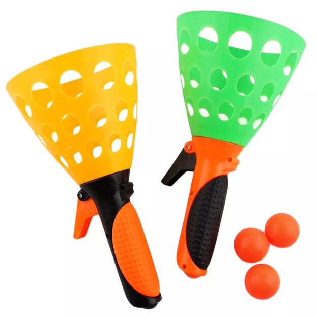 CATAPULT BUTT BALL TOY WIDELY USED BY KIDS AND CHILDRENS FOR PLAYING AND ENTERTAINMENT PURPOSES AND ALL ETC (8079)