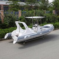 Liya 5.8m Inflatable Rubber Boat Rigid Inflatable Boats