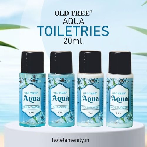 Aqua Toiletries 20Ml Combo Shampoo Conditioner Moisturizer Body Wash - Feature: Made With Natural Ingredients And Oils