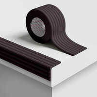 Black Edge Protector - Soft Brown Material | 1 Year Warranty, Enhanced Protection