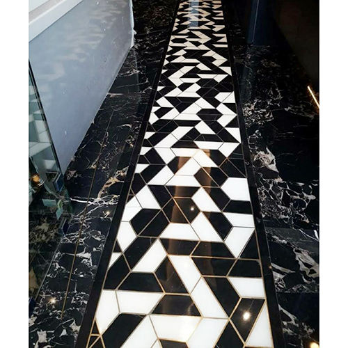 Passages Stone And Metal Inlay Flooring