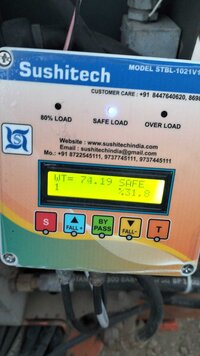 Boom Lift Safe Load Indicator.