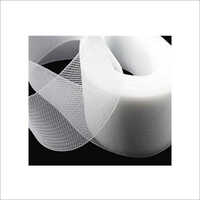 Horsehair Braid Boning Net Strip Boutique Fabric For Sewing Wedding Dresses Skirt Diy And Costume Accessories 50 Yard 1 Inch - 100% Polyester Material, White Color | Versatile For Veils, Hats, And Wedding Decor