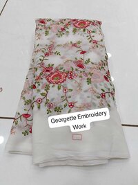 georgette work fabric