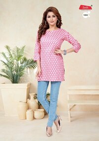 Jash Cotton Short Tops Readymade
