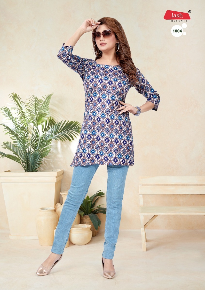 Jash Cotton Short Tops Readymade