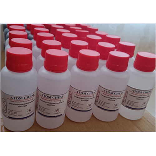 Phenolphthalein Indicator Solution Grade: Industrial