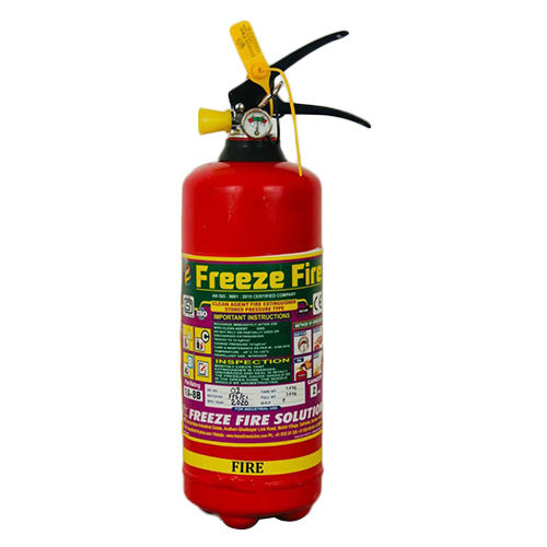 Freeze Fire Extinguisher Application: Protection Equipment