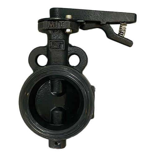 Black Industrial Butterfly Valve