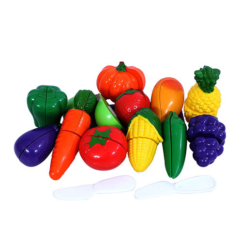 Multicolor 15 Pcs Paradise Fruits And Vegetables