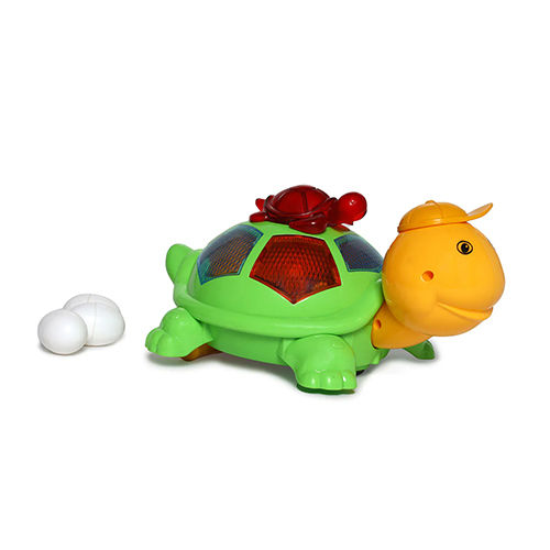 Green Turtle Bump And 'N' Go Toy