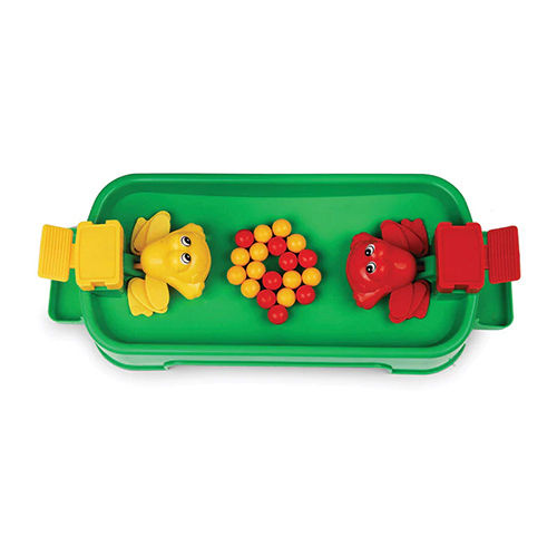 Multicolor 2 Players Frog Beans Game