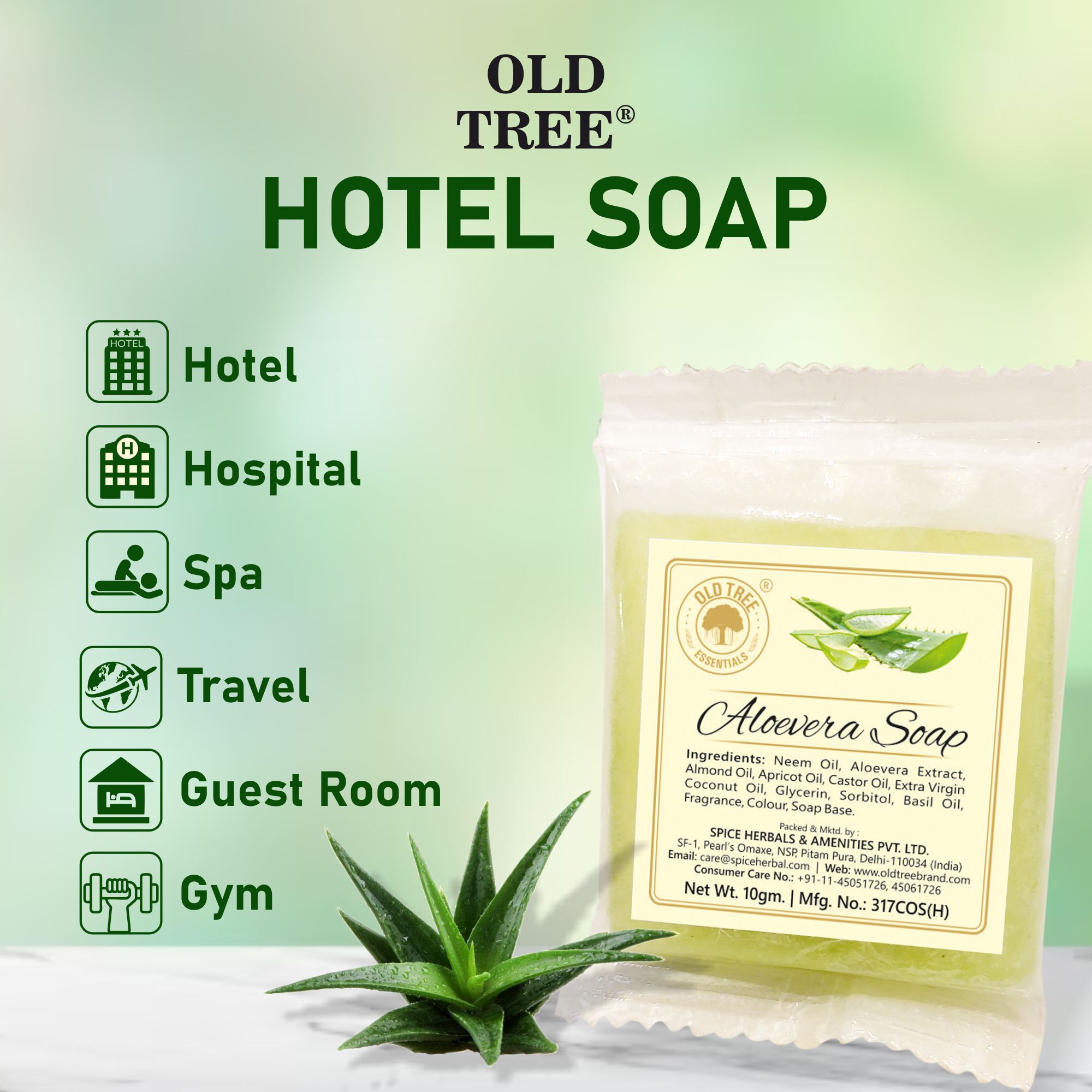 Hotel Guest Soap 20gm.