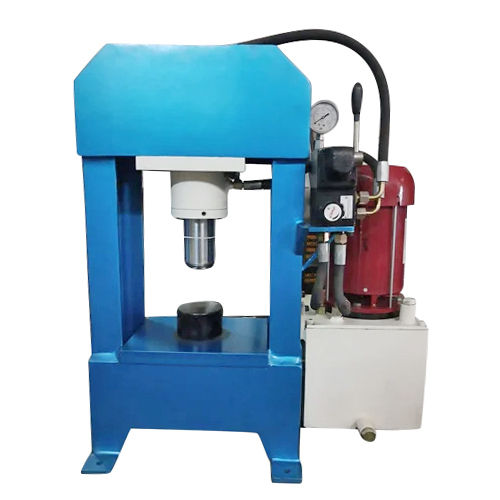 1.5 Hp Mild Steel Hydraulic Press Machine Size: Customized