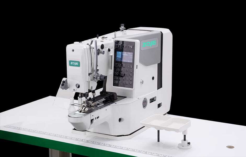 Electronic Button Attaching Sewing Machine