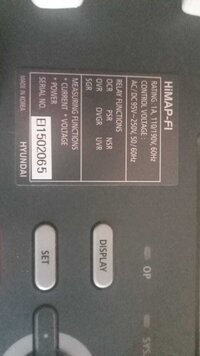 Hyundai EL502065 HiMAP-FI Protection Relay