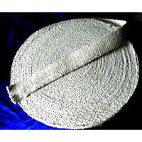 Asbestos Webbing Tape - Round Shape, 1mm To 5mm Thickness, Grey | High-strength, Heat Resistant, Chemical Resistant, Flame Retardant