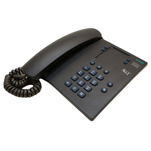 Black Euroset 2005 Siemens Telephones