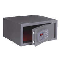 Hotel Safe Locker - Metallic Build, Different Sizes Available, Grey Color | Manual Automation, Electric Power, Warranty Included
