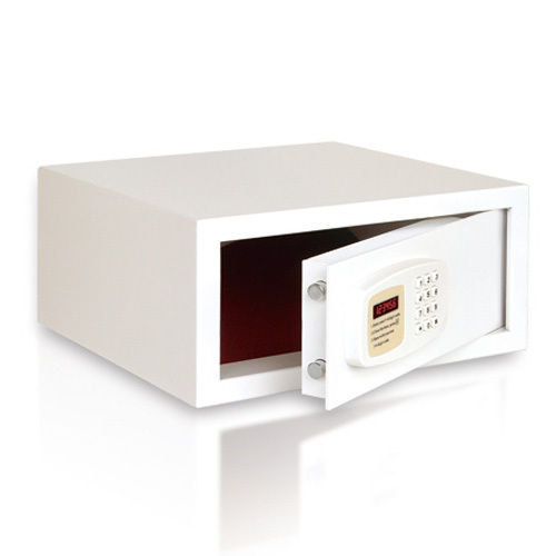 White Laptop Safe Locker