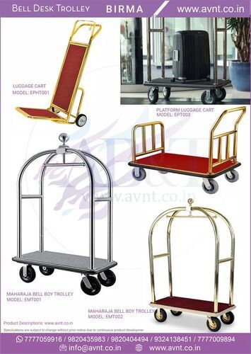 Maharaja Bellman Trolley Application: Industrial