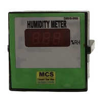Digital Humidity Meter - Plastic Material, 96x96x110 Mm Size, Black And Green Color | 1 Year Warranty, Digital Display