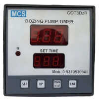 White And Black Dosing Pump Timer With Sensor