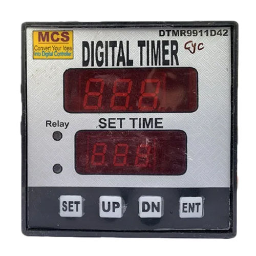 White And Black Digital Display Timer