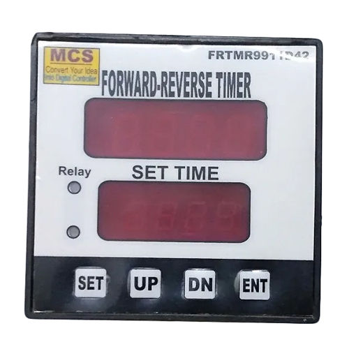 White And Black Forward Reverse Timer