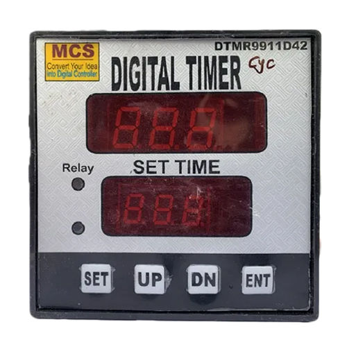 White And Black Cyclic Digital Timer