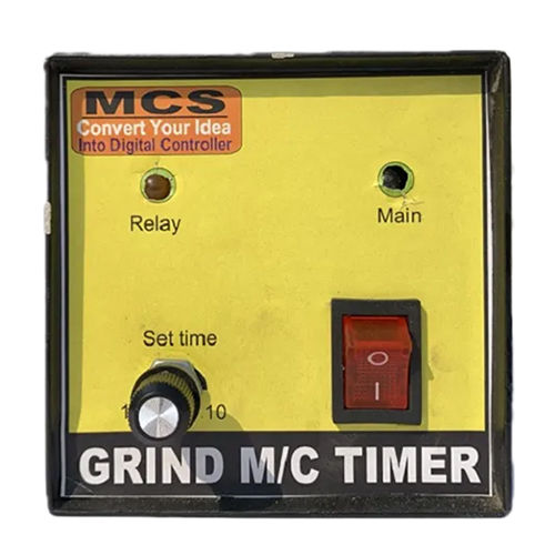 Black Grinding Machine Timer