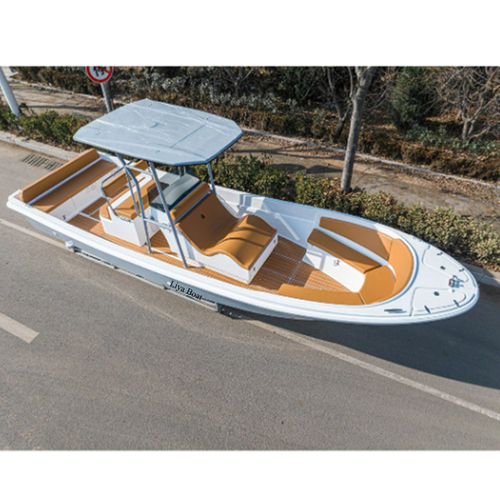 Liya center console fishing boat 25ft fiberglass panga boats