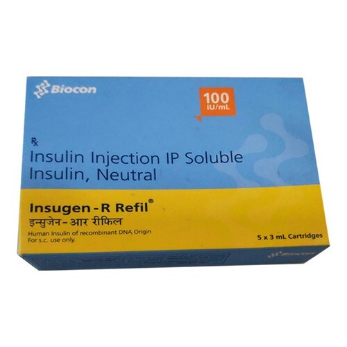 General Medicines Insugen R 100Iu/Ml Refil