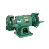 Bench Grinder Machine - Durable Cast Iron Body, High Precision Motor - Ideal For Metalwork And Tool Sharpening