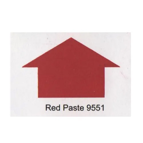 Red Fine Pigment Paste Application: Industrial