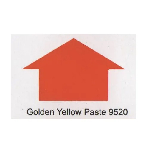 Golden Yellow Fine Pigment Paste Application: Industrial