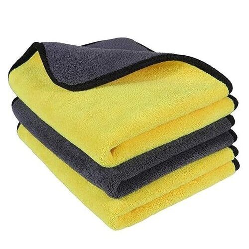 Maple Car Care Microfiber Cloth 600 Gsm (Pack Of 3)